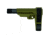 SB Tactical SBA3, 5-position adjustable w/6 pos, Mil-spec, OD Green/Black SBA3-04-SB