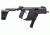 SB Tactical Vector Pistol Stabilizing Brace, Black VECT-01-SB
