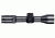 Schmidt &amp; Bender 5-20x50/P4F Reticle, MOA 1/4, CCW, LP, Illuminated, Black 673-911-992-F3-F1