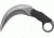 Full Tang Fixed Blade Knife, Black / Silver, Medium