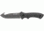 Full Tang Fixed Blade Knife, Black / Silver, Medium