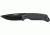 Full Tang Fixed Blade Knife, Black / Silver, Medium