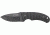 Full Tang Fixed Blade Knife, Black / Silver, Medium