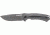 Full Tang Fixed Blade Knife, Black / Silver, Medium