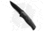 Schrade Imperial Medium Folding Knife, 3.125in, Stainless Steel, Spear Point Blade, Aluminum Black Handle, Black/Black, 7.25in, BHQ-69997