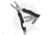Schrade Keychain w/ 9 Function Multi-Tools, 2.25in, Black Handle, Steel/Black, One Size, BHQ-67501