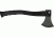 Schrade Large Axe w/Fire Striker, Rubber Handle, w/Sheath, SCAXE2L