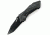 Schrade Magic Assist, Black Aluminum Handle, Black Blade, Plain SCHA3B