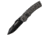Schrade Magic Dual Assist Folding Knife,3.47in,Gray Aluminum Handle,Black Plain SCHA10B