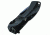 Schrade SCHA7 Mini MAGIC, BLK Alum. Handle, BLK ComboEdge, SCHA7SMBS