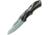 Schrade SCHA7 Mini MAGIC, Brown Alum. Handle, BLK Plain, SCHA7SMBR