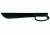 Schrade Outback 18inch Machete Full Tang Fixed Blade,D Guard PP Handle,Clam Package SCMACH18CP