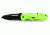 Schrade SCHA7 Mini MAGIC, Green Alum. Handle, BLK ComboEdge, SCHA7SMGRS