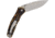 Schrade UH 4in Fixed &amp; 3in Folder Combo, Satin SS, 8.5in Fixed Blade w/ 4in Blade, 4in Closed w/ 3in Blade, Staglon Handle, Black Polymer Belt Sheath, 1200433
