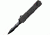 USED Schrade Viper OTF Assist Folding Knife,3.5in, Black Alumium,Double Edge Black Plain SCHOTF3CB, EDEMO1