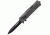 USED Schrade Viper OTF Assist Folding Knife,3.5in,Gray Aluminum,Double Edge Black Plain SCHOTF8B, EDEMO3