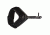 Scott Archery Mongoose XT Release, Black Hook and Loop 3009S