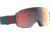 SCOTT LCG Compact Goggle, Neon Red/Aruba Green/Solar Red Chrome, 2778327411308