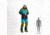 SCOTT Line Chaser GTX 3L Jacket - Mens, Fir Green/Winter Green, Large, 2918467392008