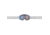 SCOTT Linx Goggle, White/Enhancer Blue Chrome, 2778340002347
