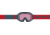 SCOTT Witty Goggle - Junior, Neon Red/Aruba Green/Enhancer, 2718277411004