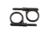 Scotty 2 1/8in Oarlocks, Black, 0102-BK