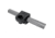 Scotty 245 Rail Mount Adaptor, 1,25in, Round, 0245-BK