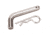 Sea-Dog Plated Steel Receiver Pin w/Clip Zinc 77395