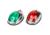 Sea-Dog LED Port &amp; Starboard Navigation Light, Stainless Steel, 400070-1