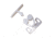 Sea-Dog Twin Roller Door Catch - White 77602