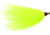 Sea Striker Bucktail Teaser 3in, Chartreuse, 3/Pack, BTCH3