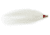 Sea Striker Bucktail Teaser 3in, White, 3/Pack, BTW3