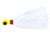 Sea Striker Bugeye Jig, 1 1/2 oz, Chartreuse Head/White Tail Mylar, SSCJ15-CW