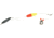 Sea Striker Flounder Rig 25&quot; 40lb Mono, #4 Nickel Blade, 2 1/2&quot; 2-Tone Cork, 2oz Cigar Weight, 12/Ring, FR2T-2