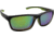 Sea Striker Keeper Sunglasses Black Frame/Green Mirror Polarized Lenses, 251