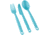 Sea to Summit Camp Cutlery Utensil Set, Pacific Blue, 215-32