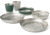 Sea to Summit Detour Stainless Steel Collapsible Dinnerware Set Multi, 2P, 6-Piece, A1325