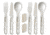 Sea to Summit Detour Stainless Steel Cutlery Set, 2P, 6-Piece, A1316