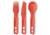 Sea to Summit Passage Cutlery Set, 3 Piece, Spicy Orange, A1343-22
