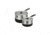 Sea to Summit Sigma Pot Set 2.0 w/ 1.2L and 2.7L Pots, Stainless Steel, 738