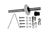 Seastar Solutions Splashwell Mounting Kit 90 deg For O/B Engines, SA27254P