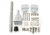 Seastar Solutions Universal Transom Mount Kit, SA27256P