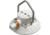SeaSucker 4.5in SeaSucker Mount w/Flat-Top Stainless Steel D-Ring, White, VM1013W
