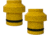 SeaSucker HUSKE Thru-Axle Plugs, Boost, Yellow, 15 x 100mm, 810046210062