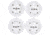 SeaSucker Starlink Dish Mounting Kit, White, SM6178W