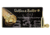Sellier &amp; Bellot Handgun, 9mm Luger, 115 Grain, FMJ, Brass Case, Centerfire Pistol Ammo, 50 Rounds Box, SB9A