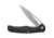 SENCUT Citius Black Folding Knife, 4.13in Closed, 3.25in Stonewash 9Cr18MoV Stainless Steel Blade, Black G10 Handle, Nylon Case, SA01F
