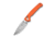 SENCUT Glenspar Thumb Stud &amp; Crossbar Lock Knife Orange G10 Handle 3.45inch Satin Finished 9cr18mov Blade