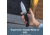 SENCUT Skarnax Flipper/thumb Stud Folding Knife 3.79inch Satin 9cr18mov Drop Point Plain Edge Blade, Black G10 Handle - S24025-1