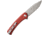 SENCUT Snap Linerlock Burgundy G10